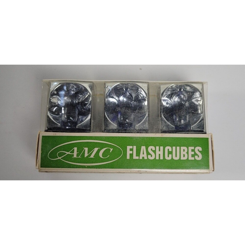 NOS Vintage AMC Flashcubes - 3 Cubes 12 Flashes